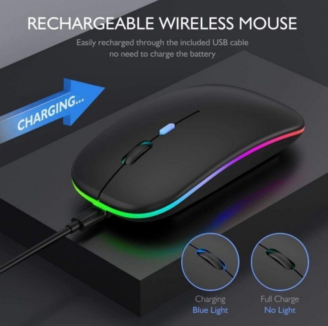 Wireless Rechargeable Mouse view 2