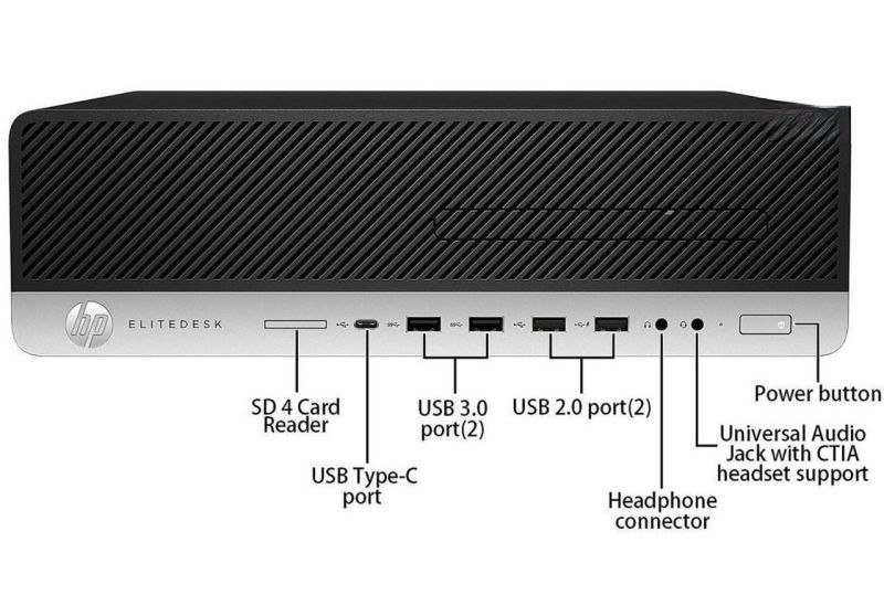 HP EliteDesk 800 G3 SFF i5 7th Generation view 4