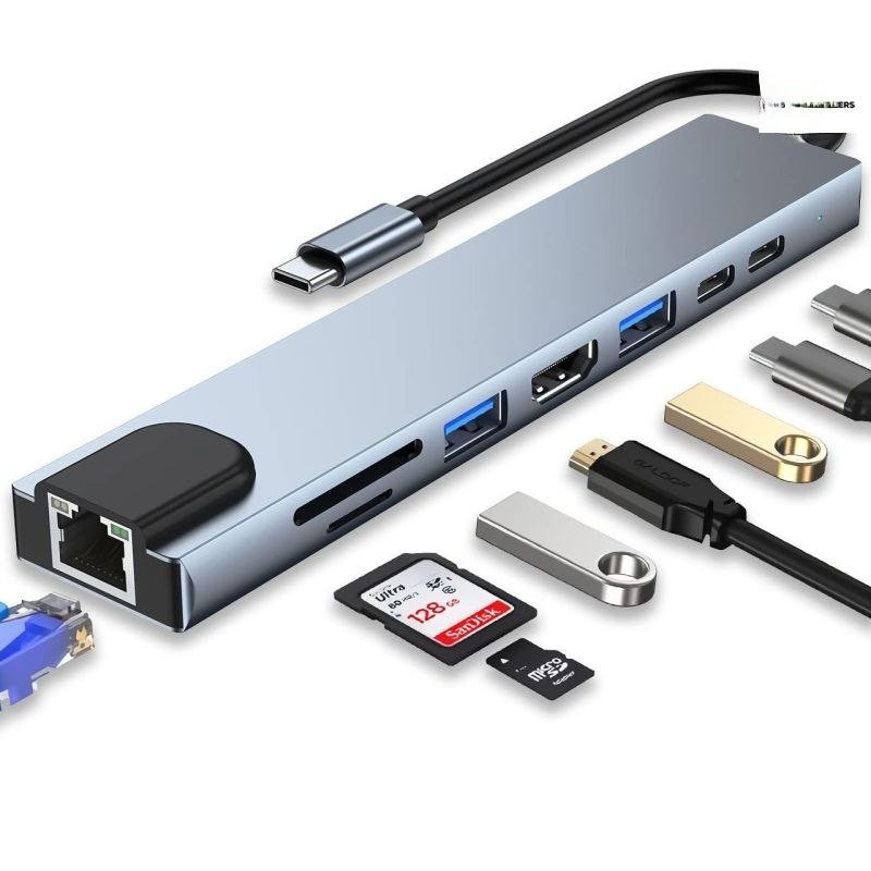 8-in-1 Type-C Adapter view 3