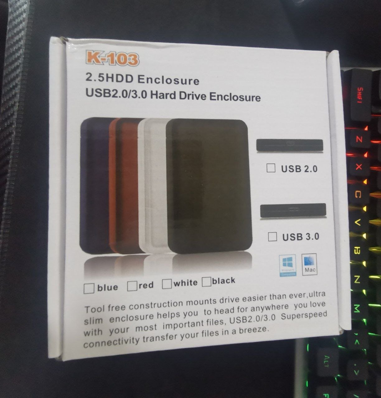 External Drive Enclosure view 7