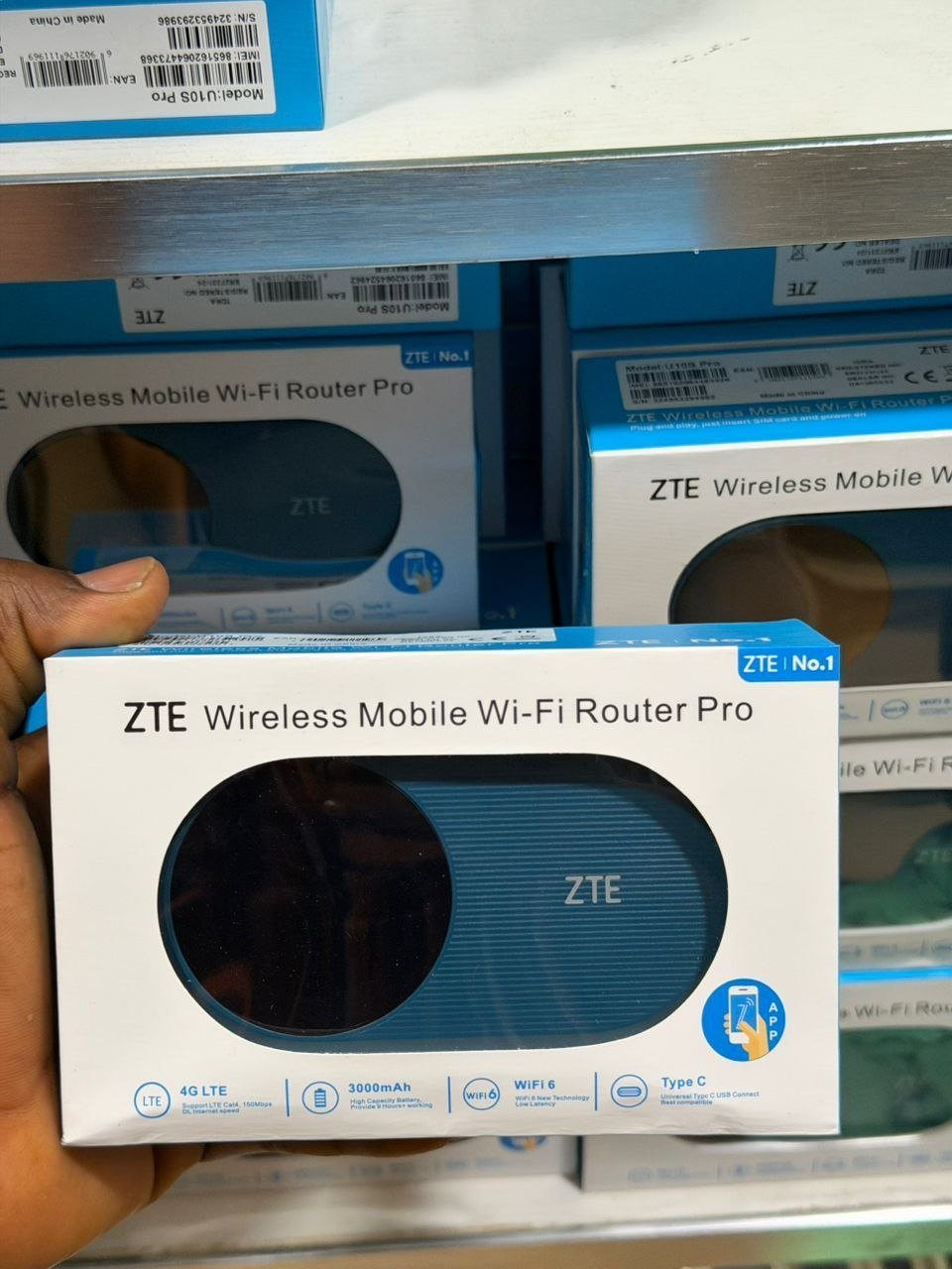ZTE U10s Pro 4G Universal Mobile WiFi 6 view 3