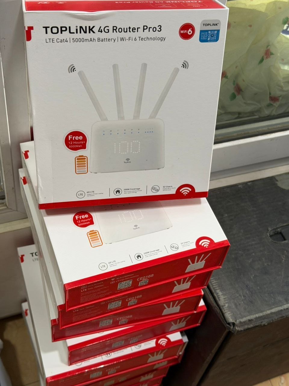 TOPLINK 5G+/4G Rechargeable Routers