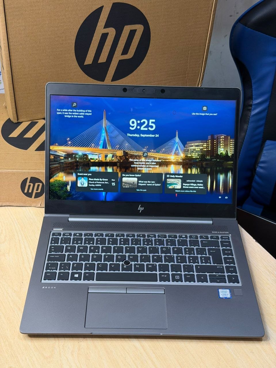HP ZBook 14u G6 Intel®️ Core™️ i7-8TH GEN view 5