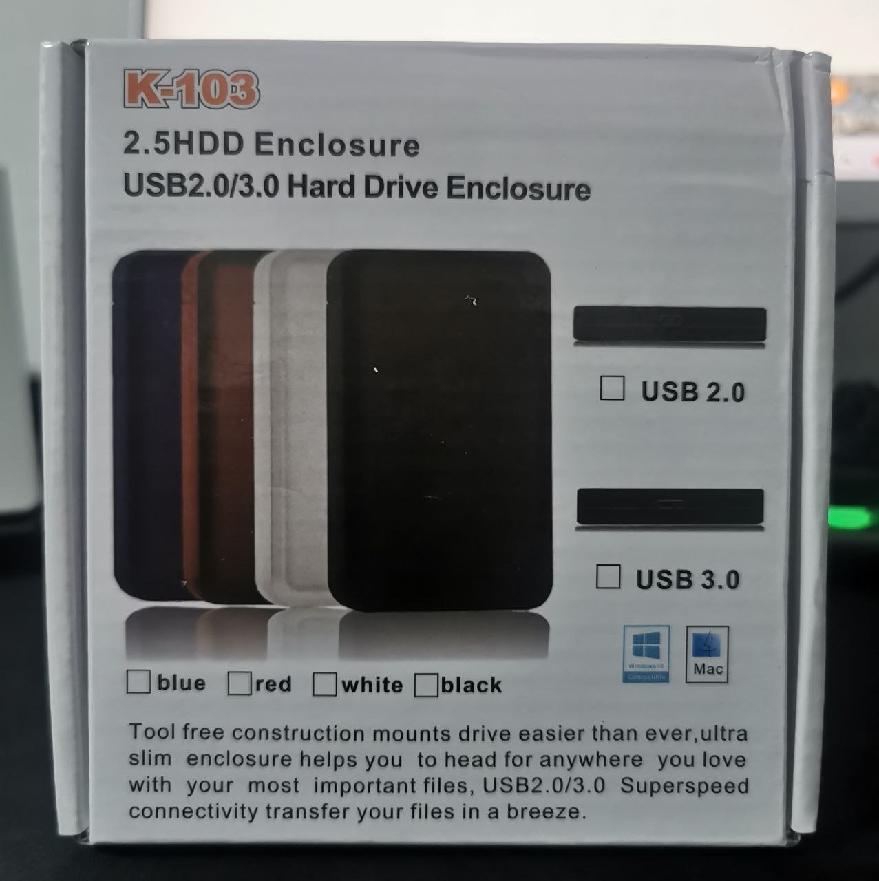 External Drive Enclosure view 5